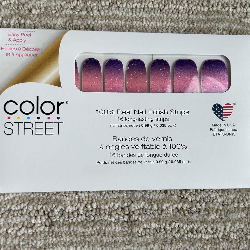 Color Street Nail Polish Strips, Til the Glitter End